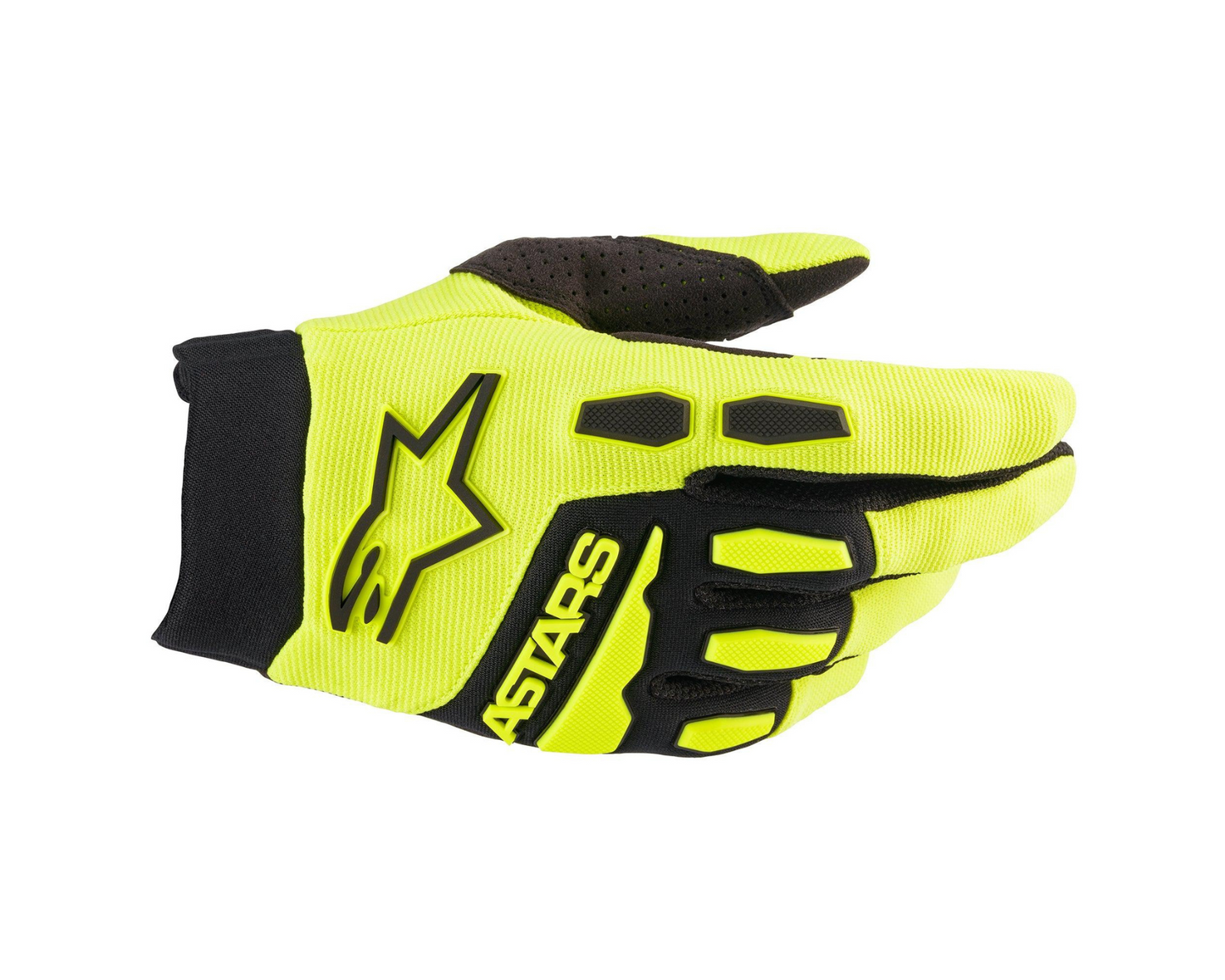 ALPINESTARS 2025 FULL BORE FLURO YELLOW/BLACK GLOVES