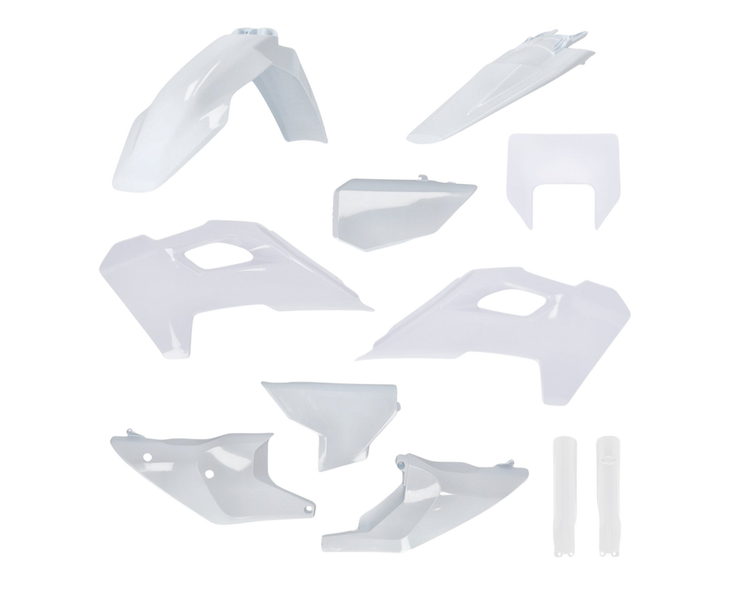 iPLASTIX HUSQVARNA FE/TE 24-25 WHITE PLASTICS KIT