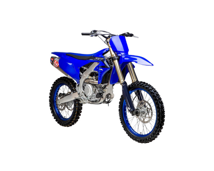 YOSHIMURA YAMAHA YZ450F 23-25 YZ450FX/WR450F 24-25 RS-12 STAINLESS FULL SYSTEM WITH CARBON END CAP