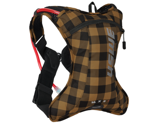 USWE OUTLANDER 2L FLANNEL BRONZE/BLACK HYDRATION PACK