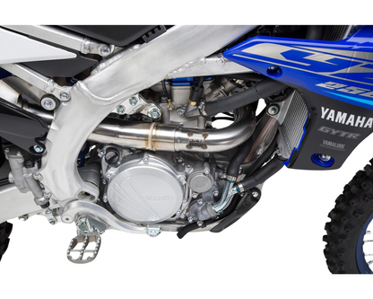 YOSHIMURA YAMAHA YZ250F 19-23 YZ250FX/WR250F 20-24 RS-12 STAINLESS FULL SYSTEM WITH CARBON END CAP