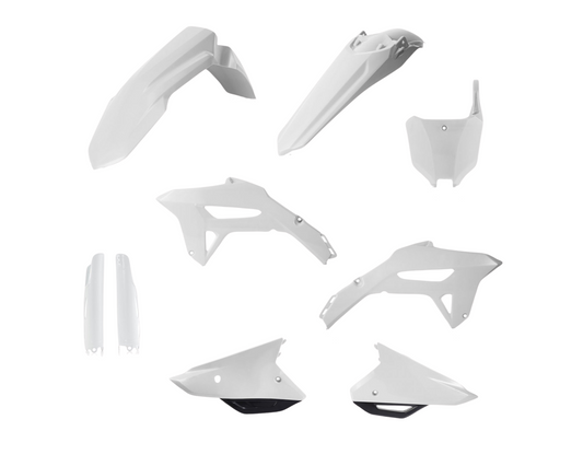 ACERBIS HONDA CRF250R 22-24 CRF450R 21-24 WHITE/BLACK PLASTICS KIT