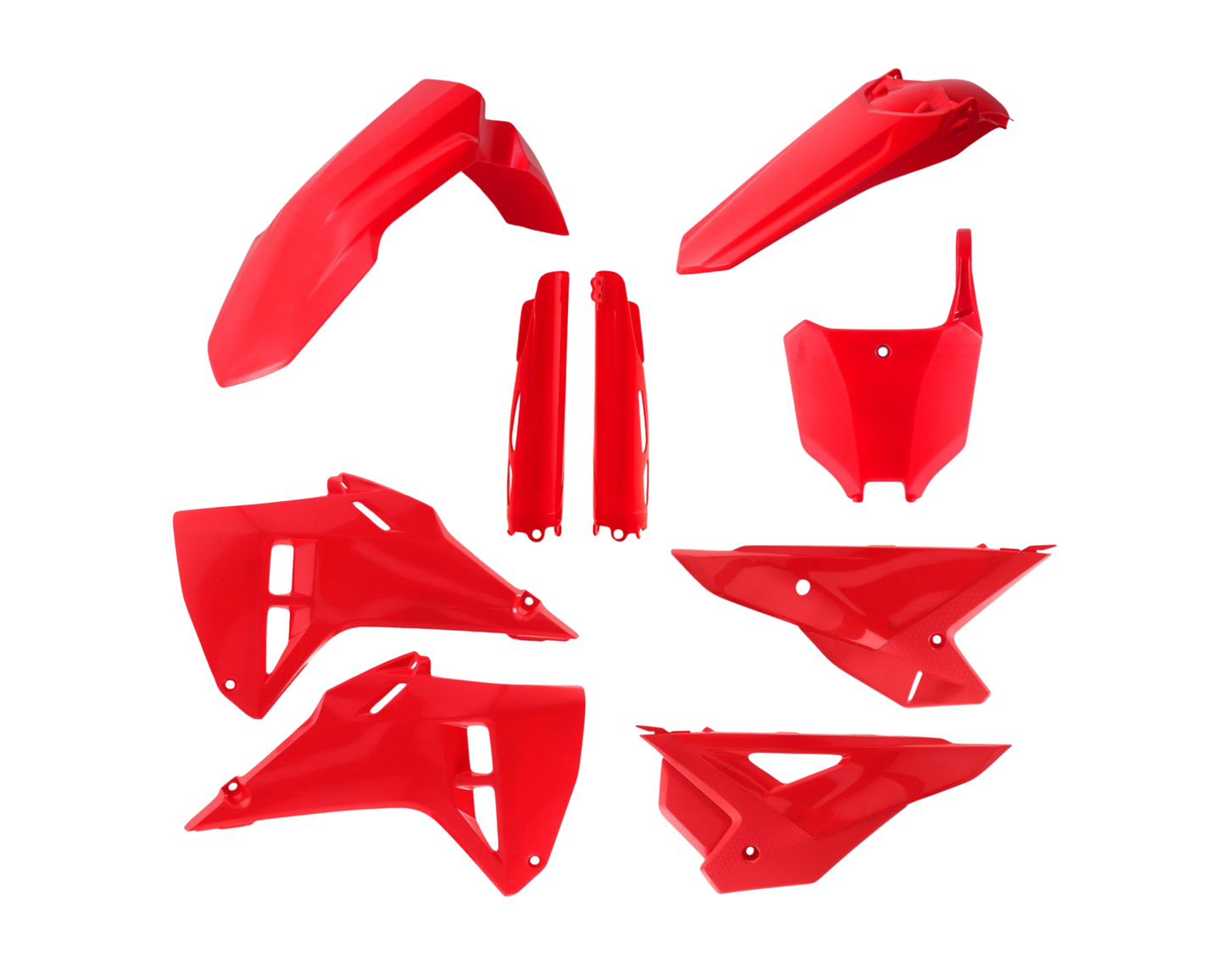 ACERBIS HONDA CRF250R/CRF450R 2025 RED PLASTICS KIT