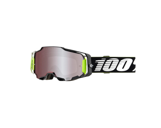 100% ARMEGA HIPER RACR SILVER MIRROR GOGGLES