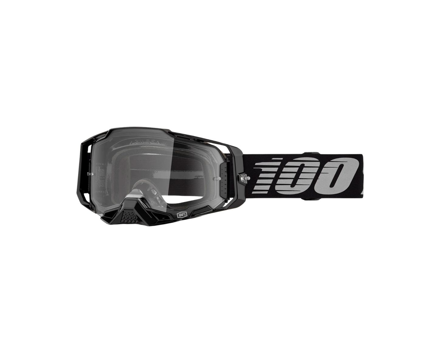 100% ARMEGA BLACK CLEAR GOGGLES