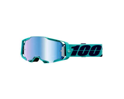 100% ARMEGA ESTEREL BLUE MIRROR GOGGLES