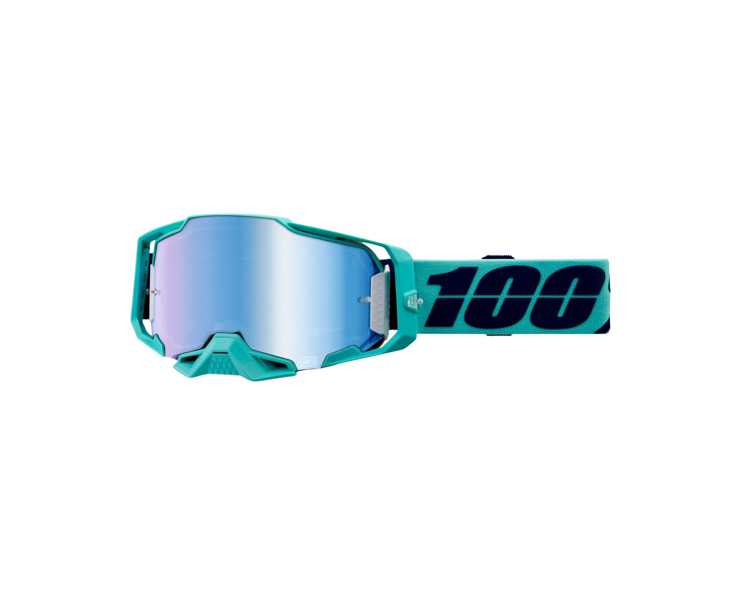 100% ARMEGA ESTEREL BLUE MIRROR GOGGLES