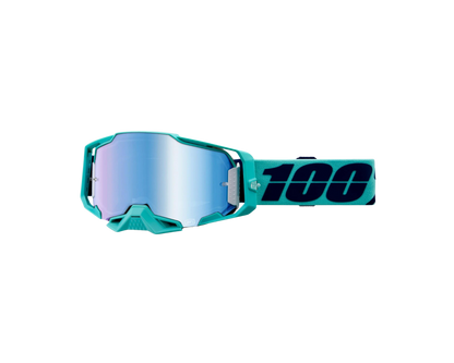 100% ARMEGA ESTEREL BLUE MIRROR GOGGLES