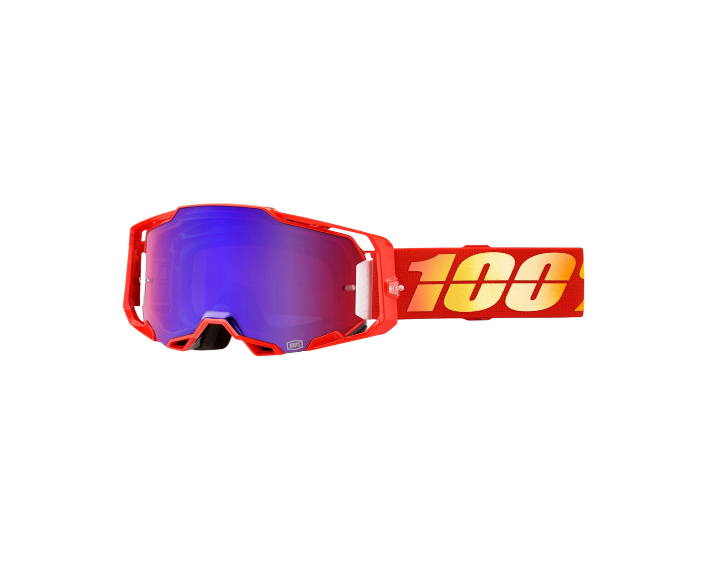 100% ARMEGA NUKETOWN BLUE MIRROR GOGGLES