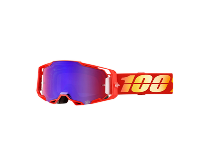 100% ARMEGA NUKETOWN BLUE MIRROR GOGGLES