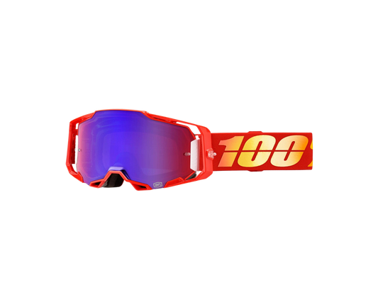 100% ARMEGA NUKETOWN BLUE MIRROR GOGGLES