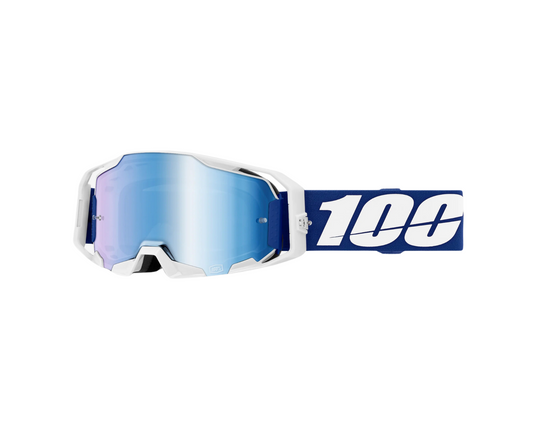 100% ARMATIC BLUE/BLUE MIRROR GOGGLES