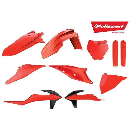 POLISPORT KTM SX / SX-F 19-22 FLURO ORANGE PLASTICS KIT