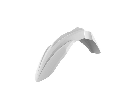 POLISPORT KAWASAKI KX250F/KX250X 17-25 KX450F/KX450X 16-25 WHITE FRONT FENDER