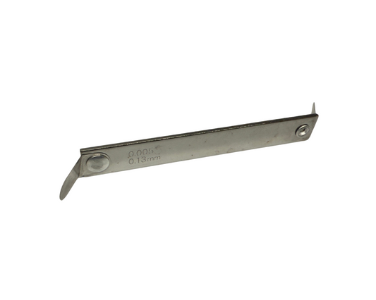 WHITES TAPPET FEELER GAUGE 0.10MM - 0.13MM / 0.004" - 0.005"