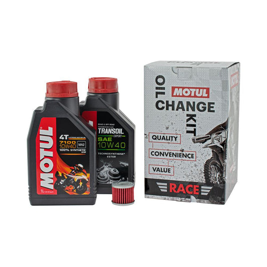 MOTUL RACE OIL CHANGE KIT - HONDA CRF250R 04-17 CRF450R 02-17