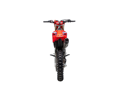 YOSHIMURA HONDA CRF450R/CRF450RX 21-24 RS-12 TITANIUM FULL SYSTEM WITH CARBON END CAP