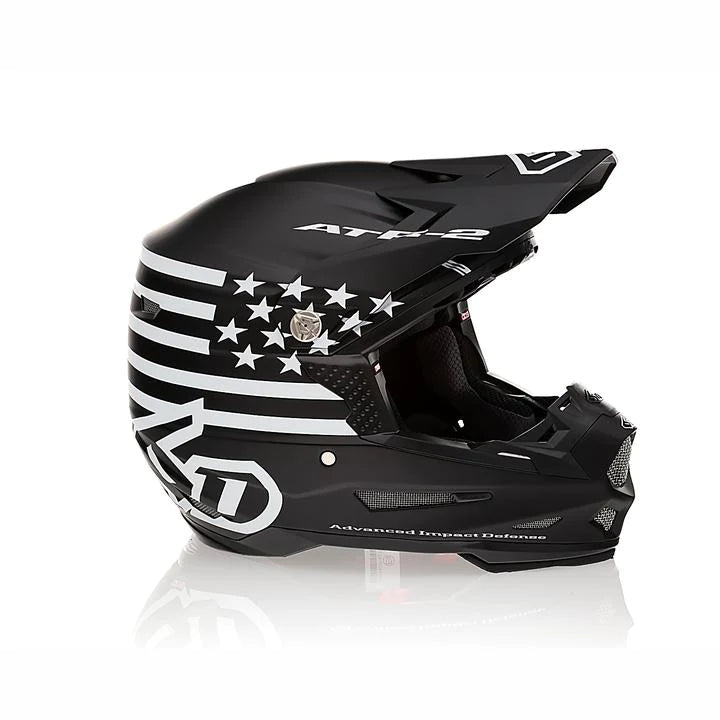 6D ATR-2 TACTICAL BLACK HELMET