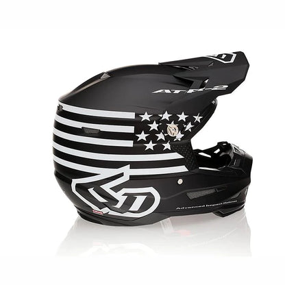 6D ATR-2 TACTICAL BLACK HELMET