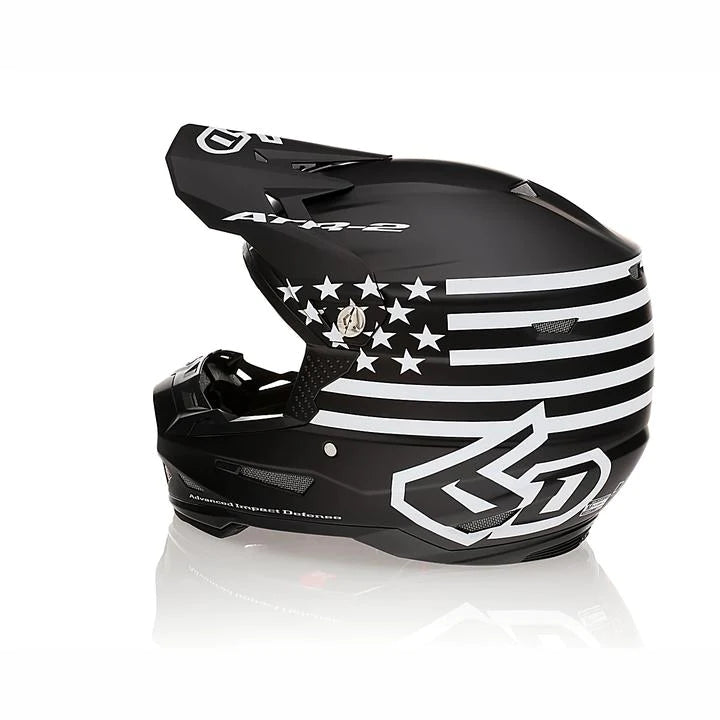 6D ATR-2 TACTICAL BLACK HELMET