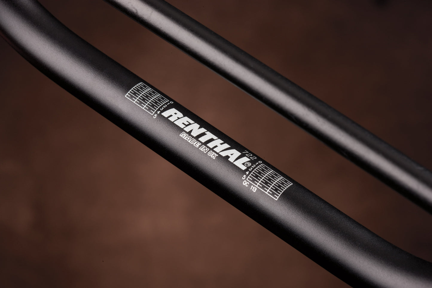 RENTHAL 7/8" TRIALS SILVER HANDLEBARS