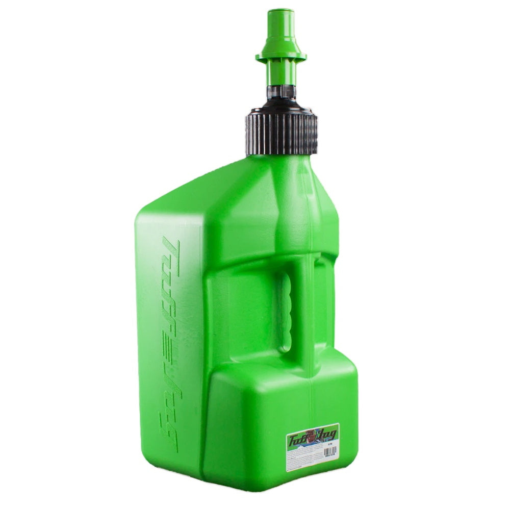 TUFF JUG 20L GREEN/GREEN RIPPER CAP FUEL CAN