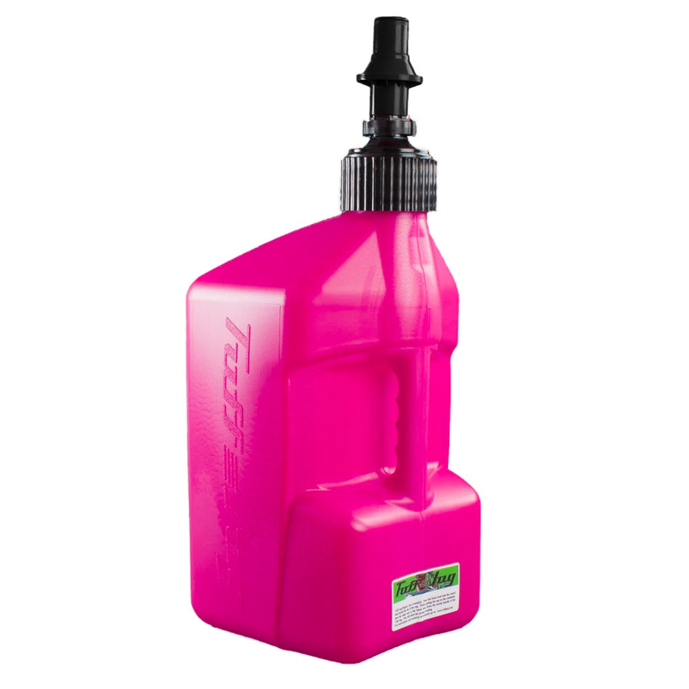 TUFF JUG 20L PINK/BLACK RIPPER CAP FUEL CAN