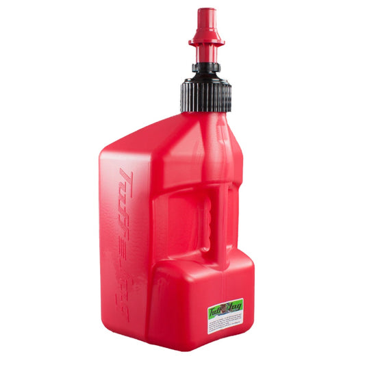 TUFF JUG 20L RED/RED RIPPER CAP FUEL CAN