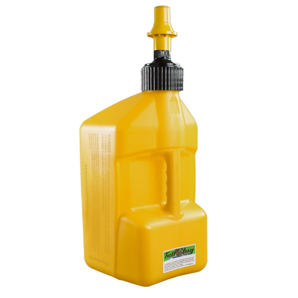 TUFF JUG 20L DIESEL YELLOW/YELLOW RIPPER CAP FUEL CAN