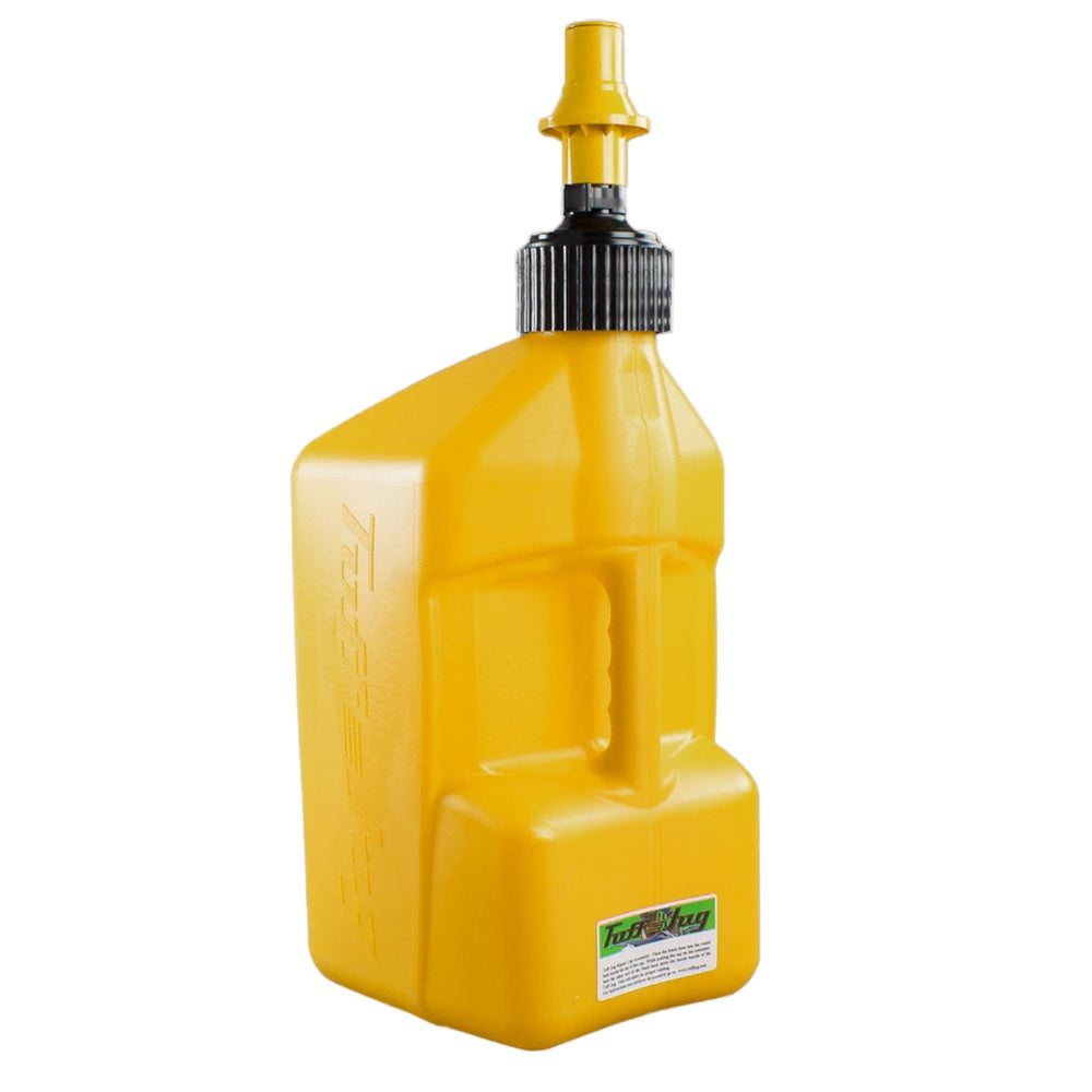 TUFF JUG 20L YELLOW/YELLOW RIPPER CAP FUEL CAN