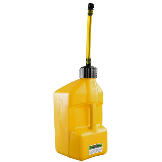 TUFF JUG 20L YELLOW STANDARD CAP FUEL CAN W/ YELLOW AUTO STOP SPOUT