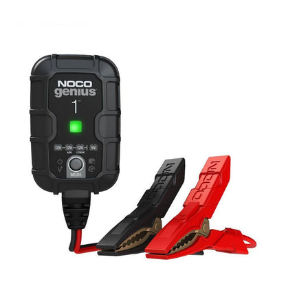 NOCO GENIUS 1 BATTERY CHARGER FOR LEAD ACID 6V, 12V & 12.8V LITHIUM BATTERIES