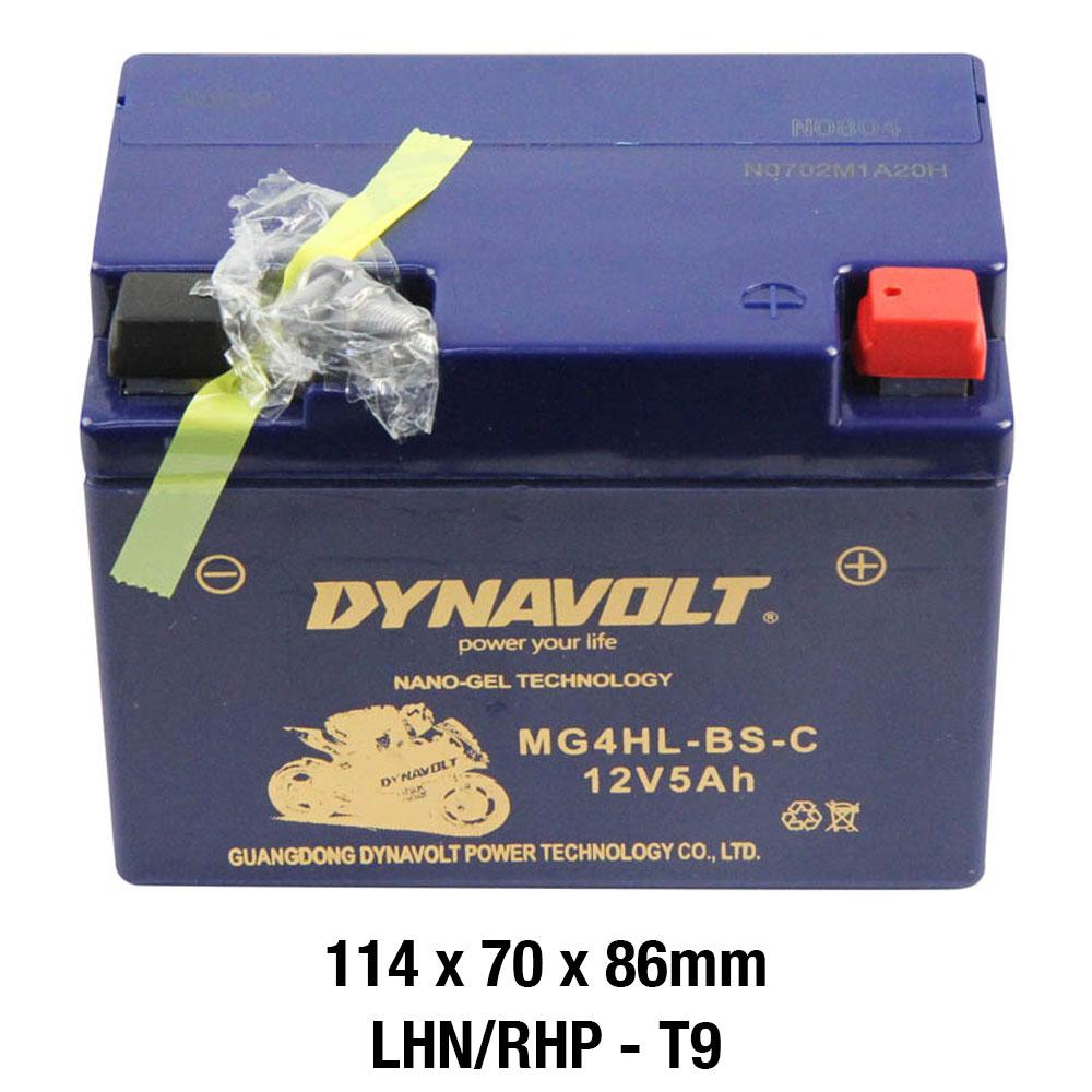 DYNAVOLT MG4HL-BS-C AGM NANO GEL 12V BATTERY