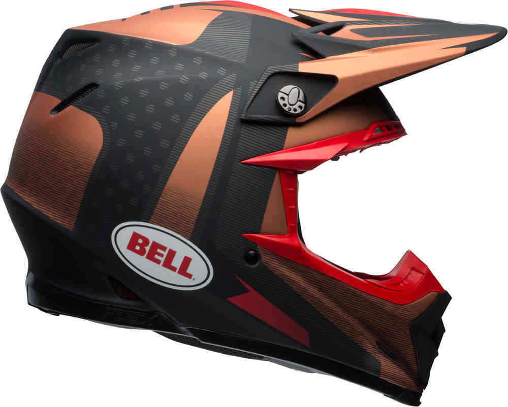 BELL MOTO-9 FLEX VICE COPPER/BLACK HELMET