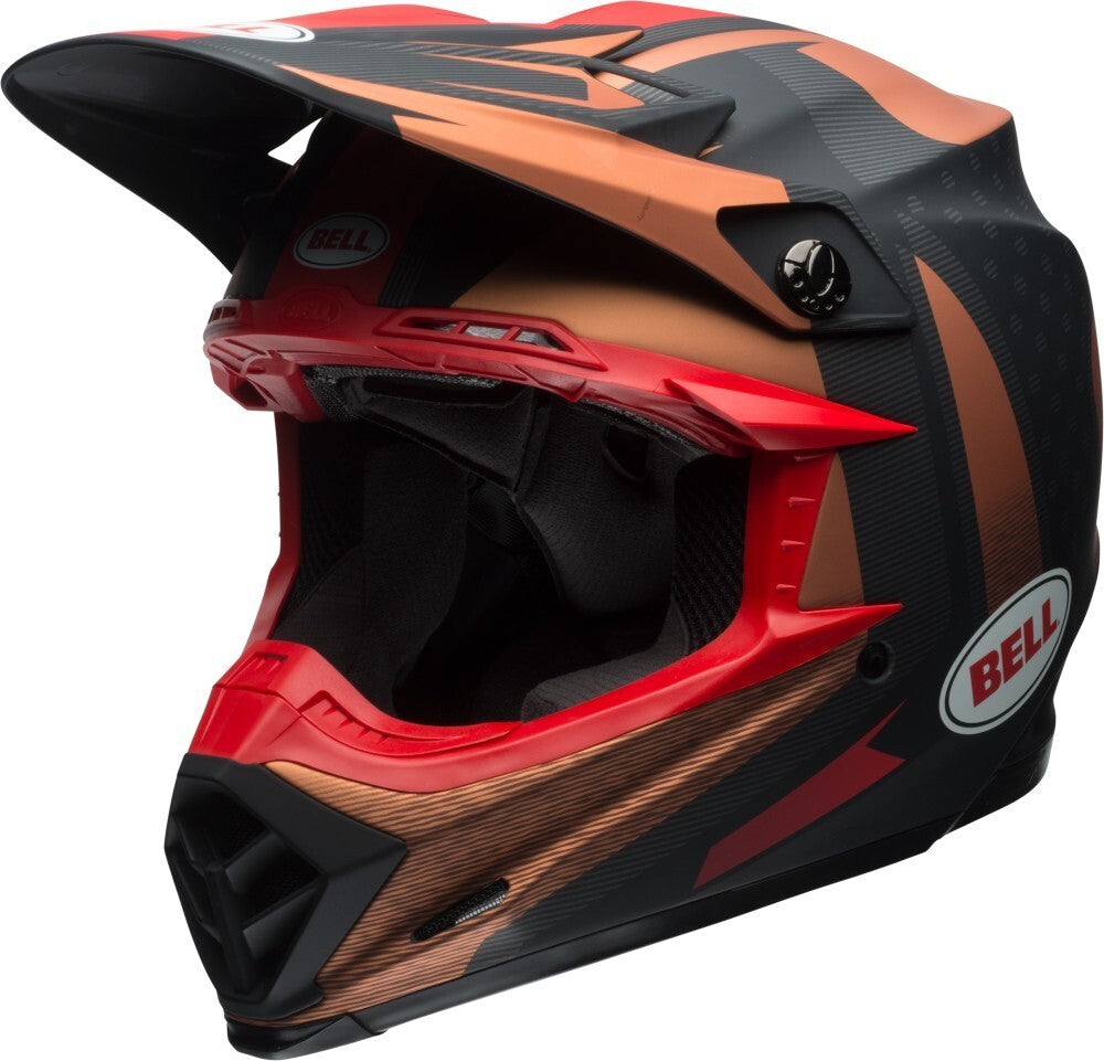 BELL MOTO-9 FLEX VICE COPPER/BLACK HELMET