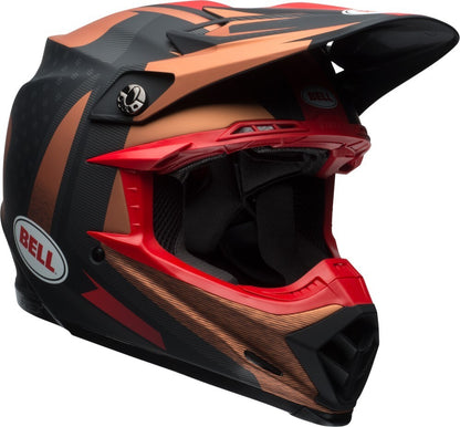 BELL MOTO-9 FLEX VICE COPPER/BLACK HELMET