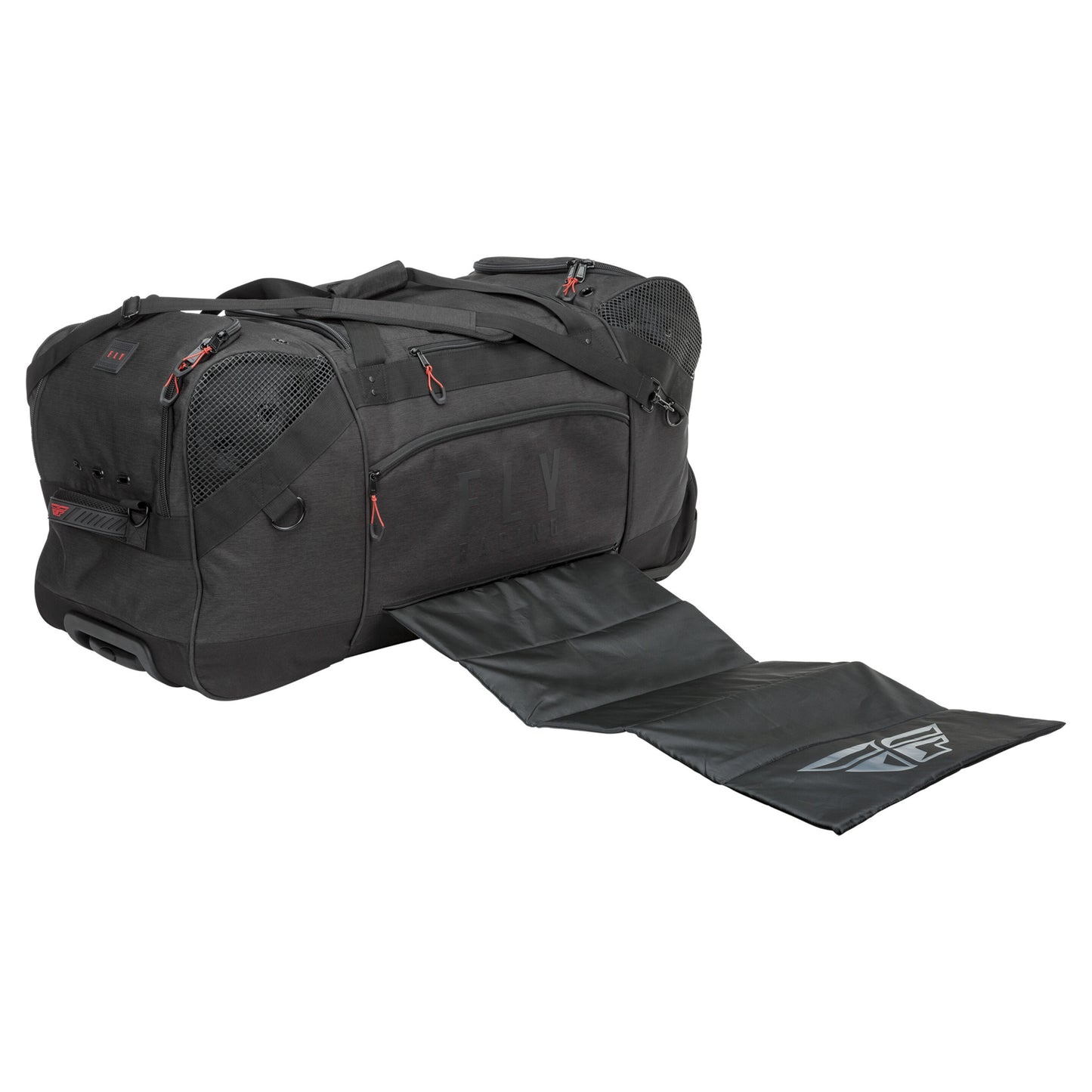 FLY RACING ROLLER GRANDE BLACK GEAR BAG