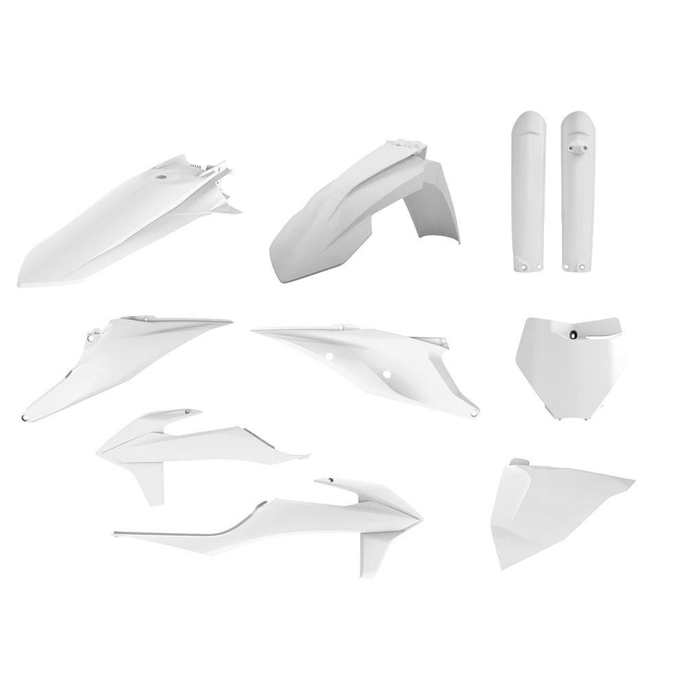 POLISPORT KTM SX / SX-F 19-22 WHITE PLASTICS KIT