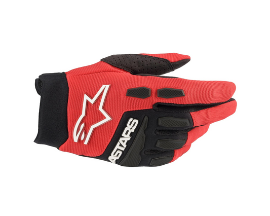 ALPINESTARS 2025 FULL BORE YOUTH BRIGHT RED/BLACK GLOVES