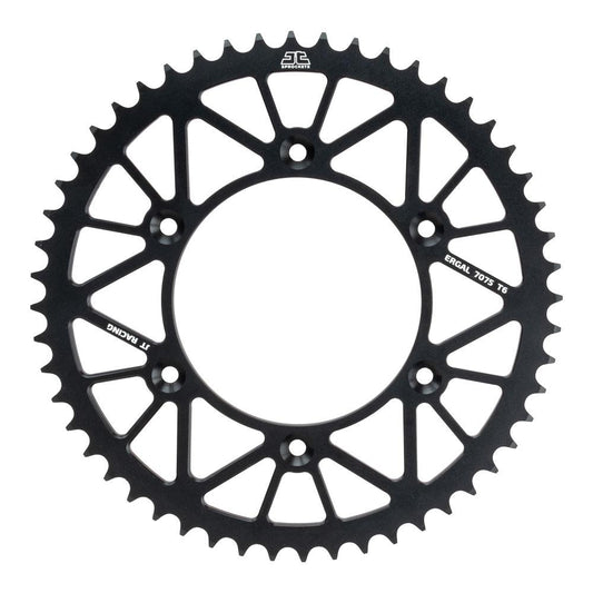 JT REAR SPROCKET BLACK ALLOY RACELITE GASGAS EC/EX/MC 21-25