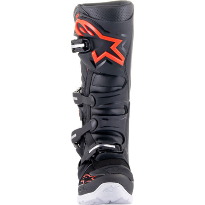 ALPINESTARS 2025 TECH 7 ENDURO BLACK/RED FLURO BOOTS