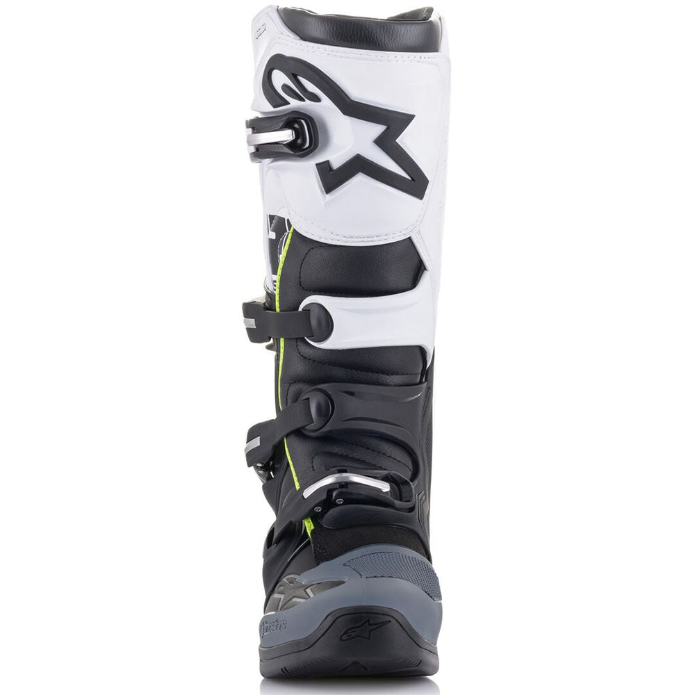 ALPINESTARS 2024 TECH 5 BLACK/DARK GREY/WHITE BOOTS