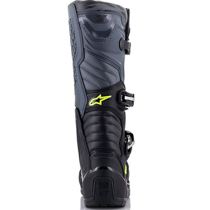 ALPINESTARS 2025 TECH 5 BLACK/GREY/FLURO YELLOW BOOTS