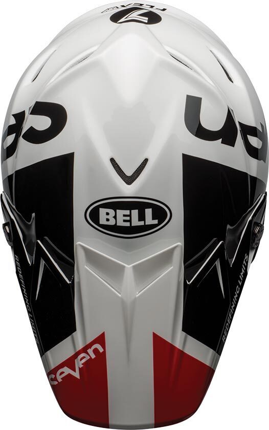 BELL MOTO-9 FLEX LE SEVEN GALAXY BLACK/WHITE/RED HELMET