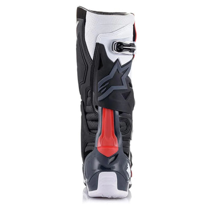 ALPINESTARS TECH 10 SUPERVENTED BLACK/WHITE/GREY/RED BOOTS