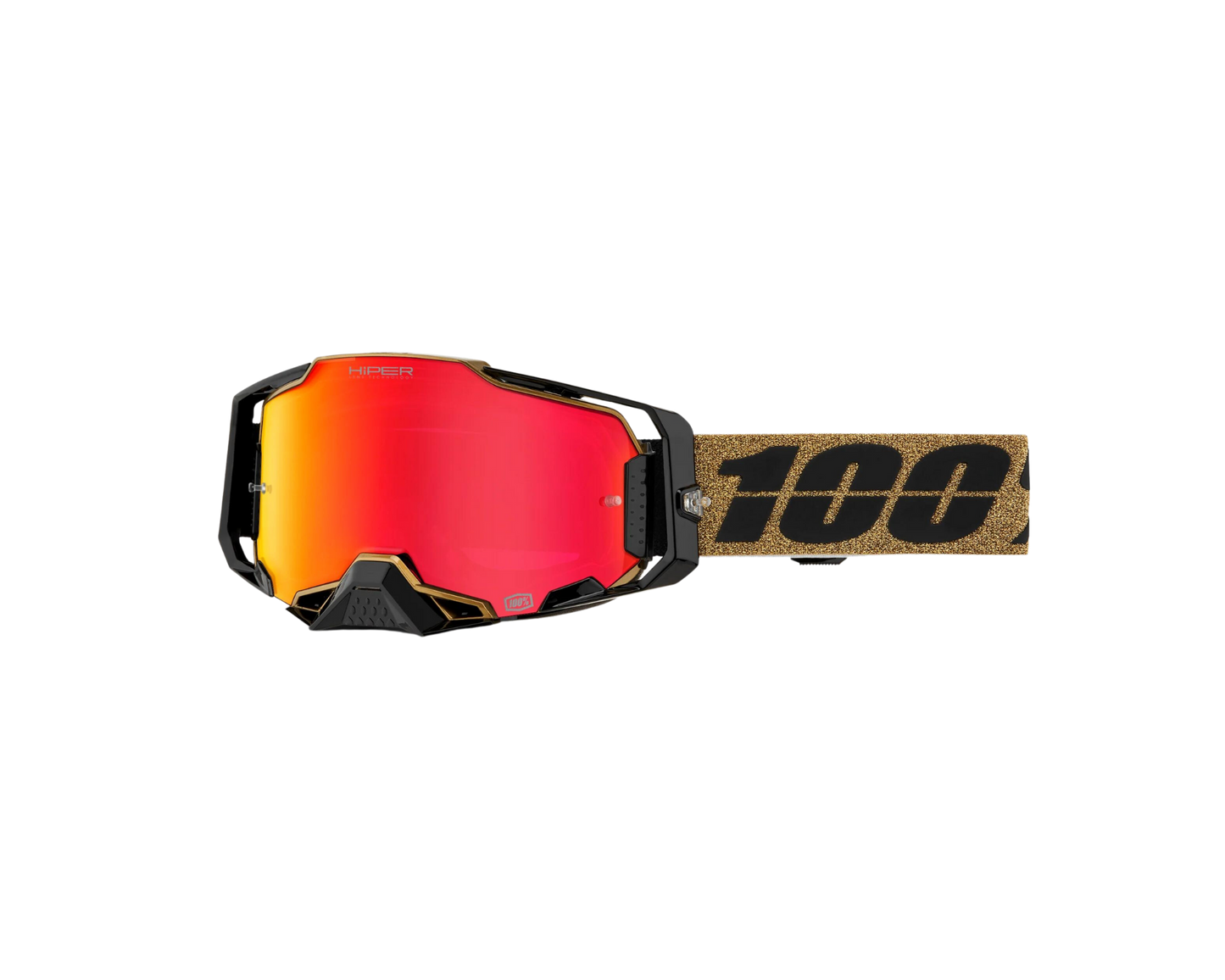 100% ARMEGA HIPER GLORY RED MIRROR GOGGLES