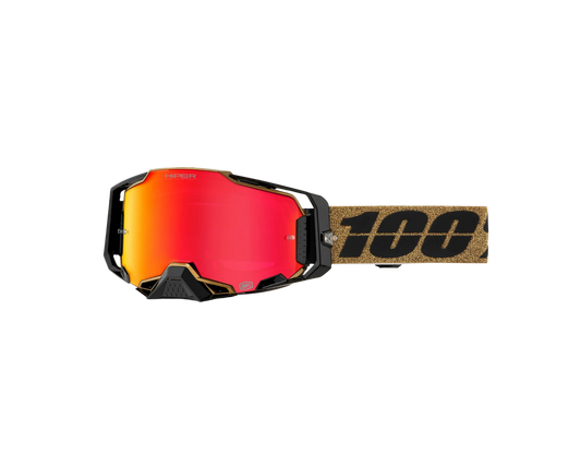 100% ARMEGA HIPER GLORY RED MIRROR GOGGLES