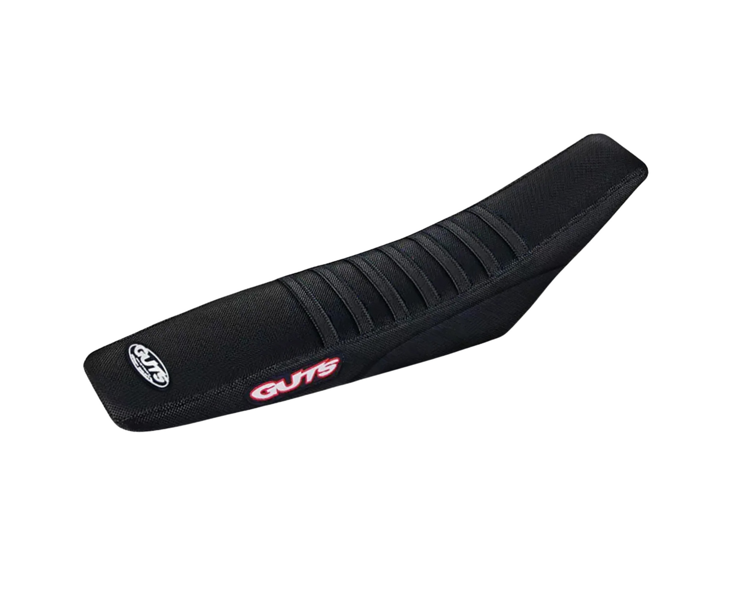 GUTS RIBBED SEAT COVER KAWASAKI KX450F 19-25 KX250F/KX250X/KX450X 21-25 BLACK/BLACK/BLACK