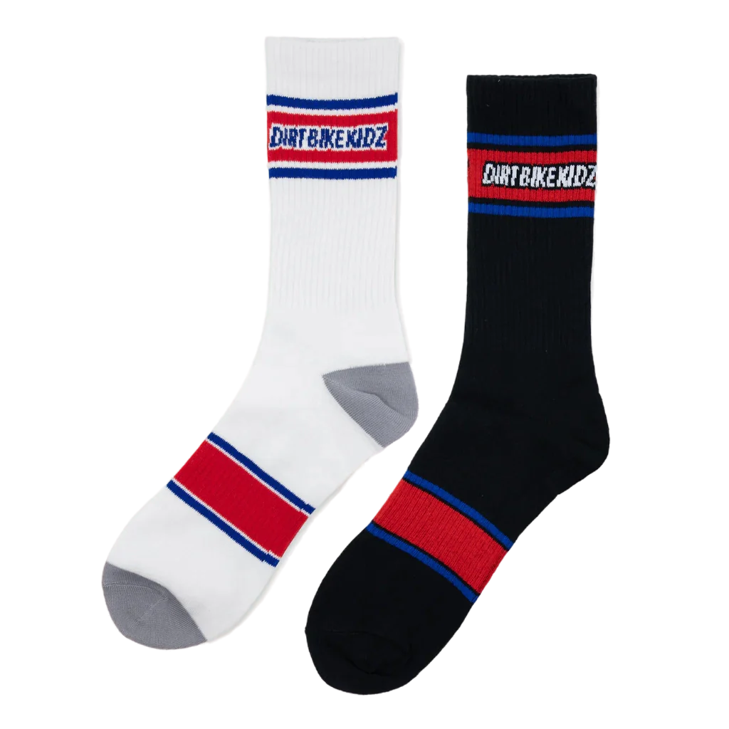 DIRT BIKE KIDZ MOTO DAD SOCKS 2-PACK