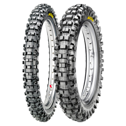 MAXXIS MAXXCROSS DESERT IT 110/100-18 REAR 80/100-21 FRONT HARD EXTREME TYRE SET